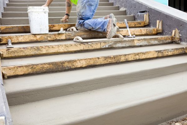 Cost of Concrete Steps Pouring in Kent