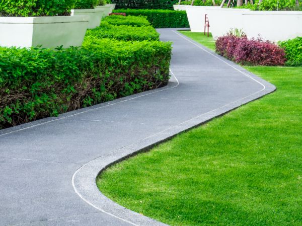 Walkway Curb Installation in Kent