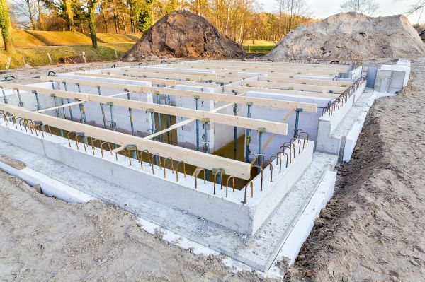 House Foundation Construction in Kent