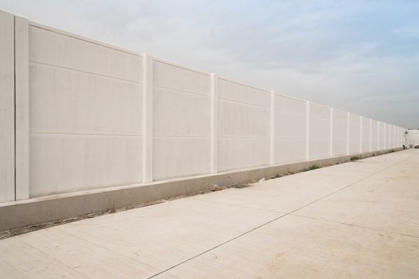Concrete Fence Construction in Kent
