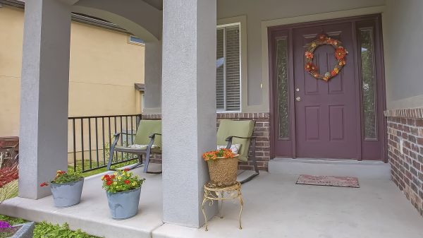 Porch Concrete Laying in Kent