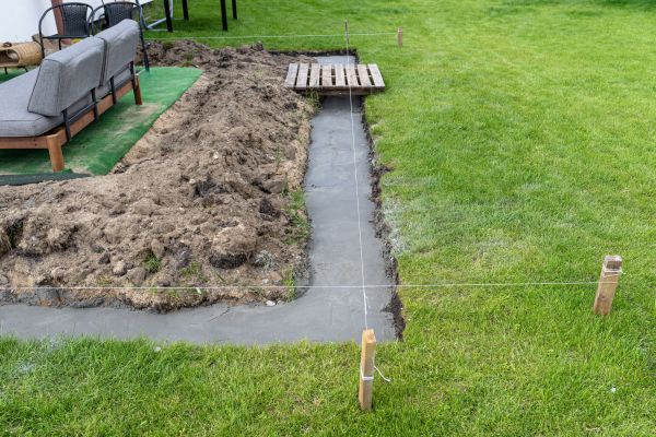Cost of Cement Footer Installation in Kent