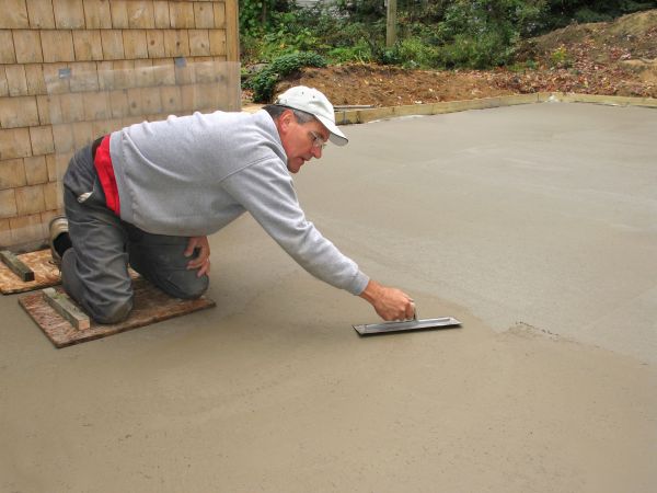 Porch Slab Installation in Kent