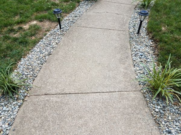 Cement Path Construction in Kent