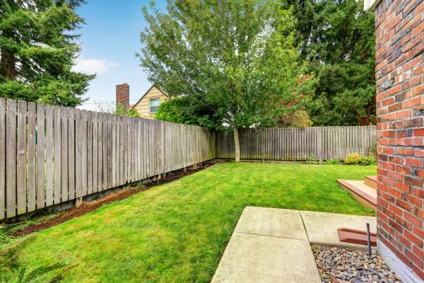 Backyard Walkway Installation in Kent