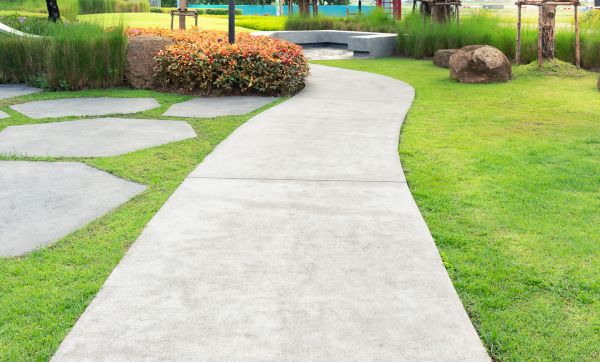 Concrete Sidewalk Installation in Kent