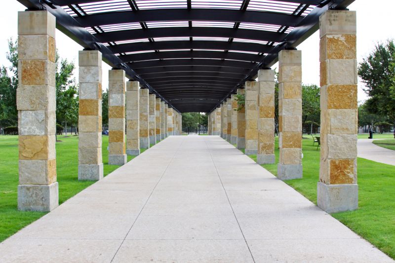 Backyard Walkway Construction