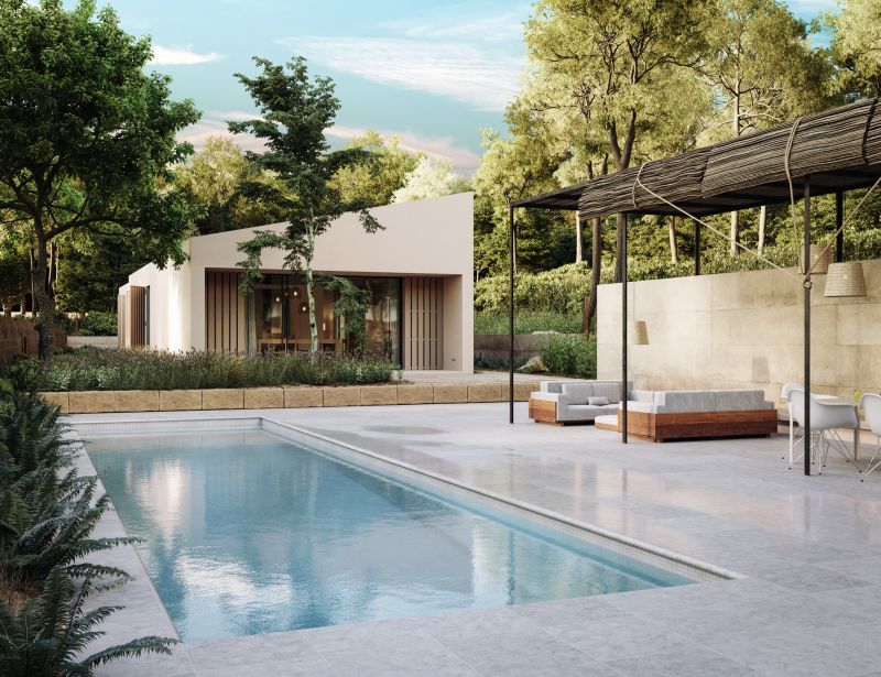 Poolside Concrete Construction